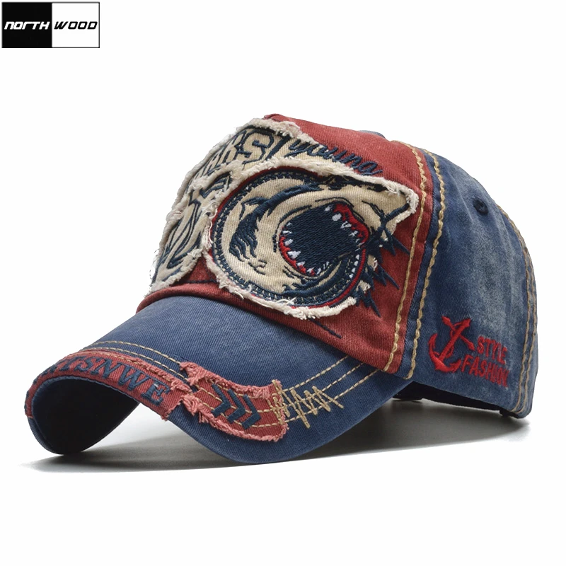 [NORTHWOOD] Новая мода унисекс бейсболка Мужская хлопковая Snapback Женская кепка хип хоп