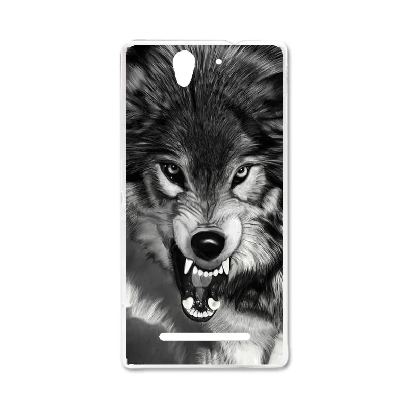 Чехол для телефона s для sony Xperia C3, силиконовый чехол с фламинго, Nutella, бампер для sony Xperia C3 D2533 D2502 S55T S55U, чехол Fundas Coque - Цвет: B075