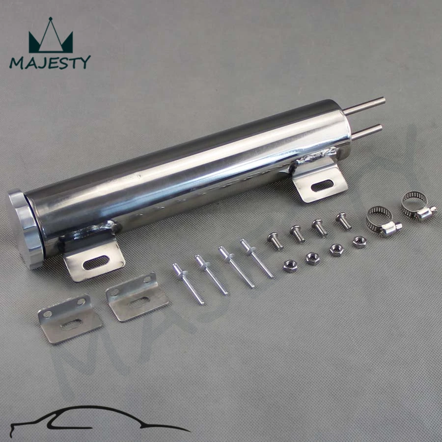 Универсальный переливной резервуар радиатора из нержавеющей стали 14 унций 2x10