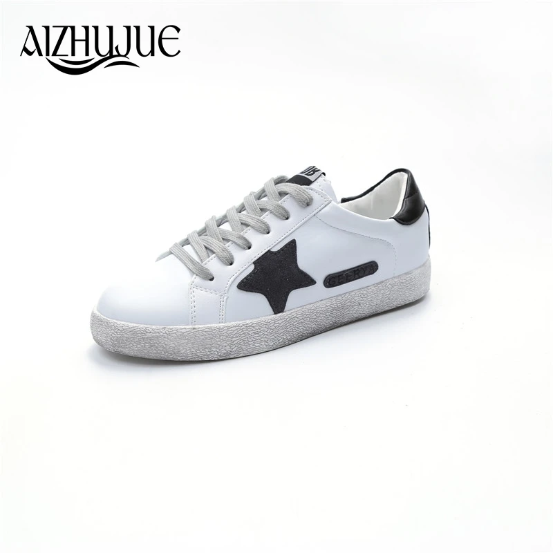 Женская обувь на плоской подошве новинка 2018 года весенне-осенняя модная грязная