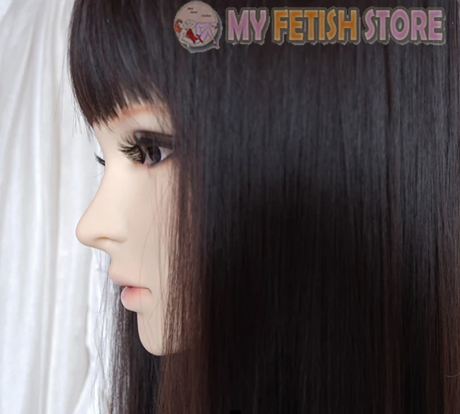 (Зима) Трансвестит Мягкая силиконовая Реалистичная маска для женщин/девушек на