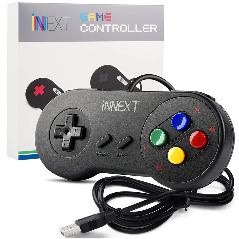 2019 игровой контроллер USB геймпад супер SNES usb классический джойстик для Windows PC MAC
