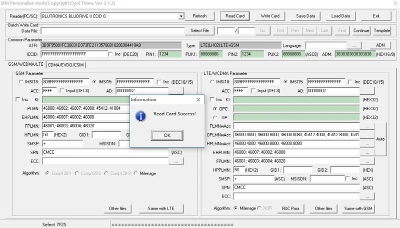 OYEITIMES пустая sim-карта 4G LTE программируемая sim-карта мобильный телефон sim-карта ICCID IMSI PIN PUK ADM KI Milenage COMP128 алгоритм