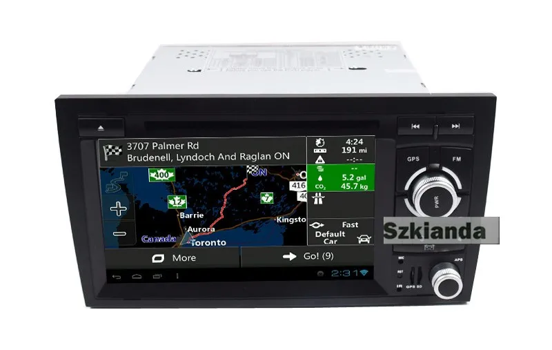 Автомобильный dvd-плеер Android 6,0 для Audi A4 2002-2008 год с Wifi 4G gps Bluetooth Радио RDS USB SD карта+ камера заднего вида