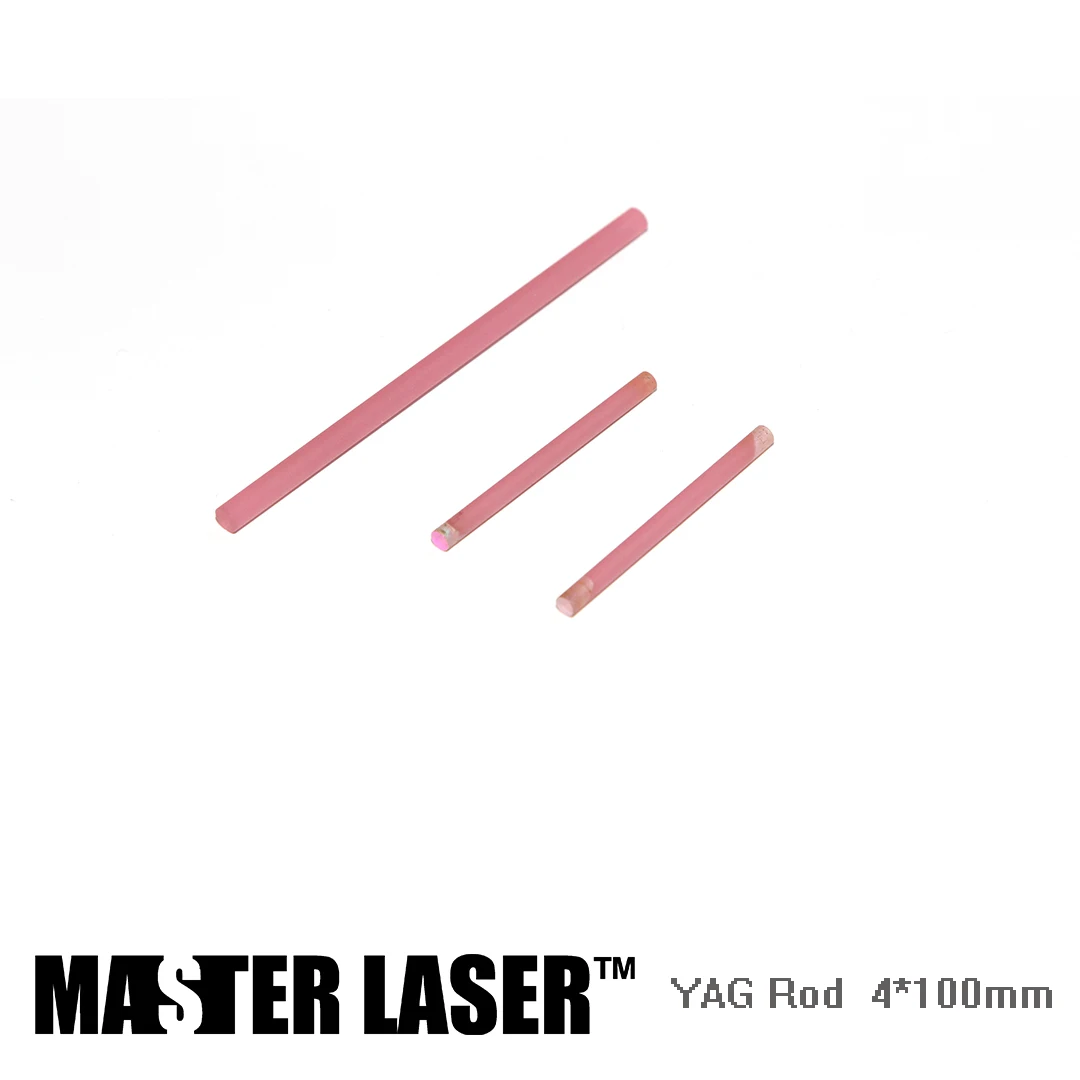 Хорошее качество лазерная сварочная машина 1064nm nd: стержень Yag 4 мм диаметр 100 Длина