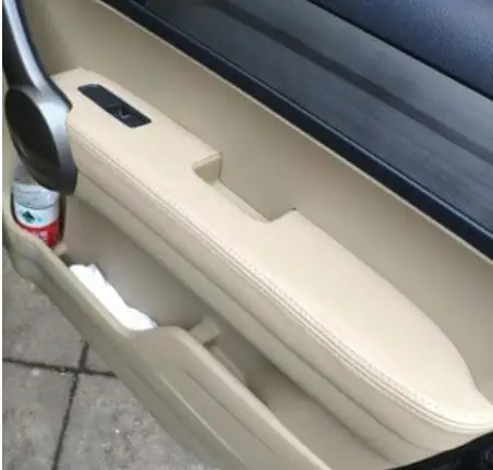 Защитная накладка на подлокотник для Honda CRV 2007 2008 2009 2010 2011 из кожи и