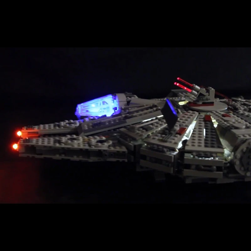 Светодиодная лампа для Lego 75105 Star Wars The Force Awakens Millennium Falcon совместимая с 05007