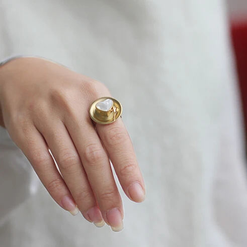 Кольцо в форме сердца для торта белое кольцо виде ракушки инкрустированное 925