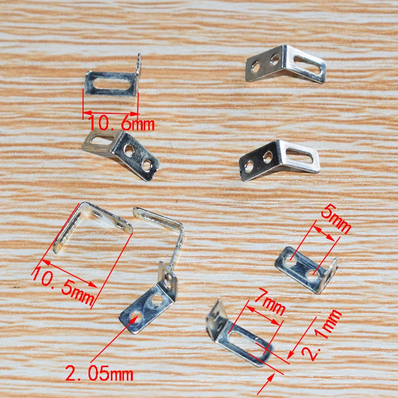 10/100 шт. 10*10*5 прямоугольный слот + отверстие рамка вала rc robot toy part/части технической