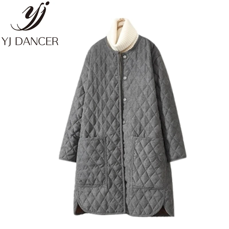 Зимнее теплое женское хлопковое пальто 2018 модная новинка высокое качество
