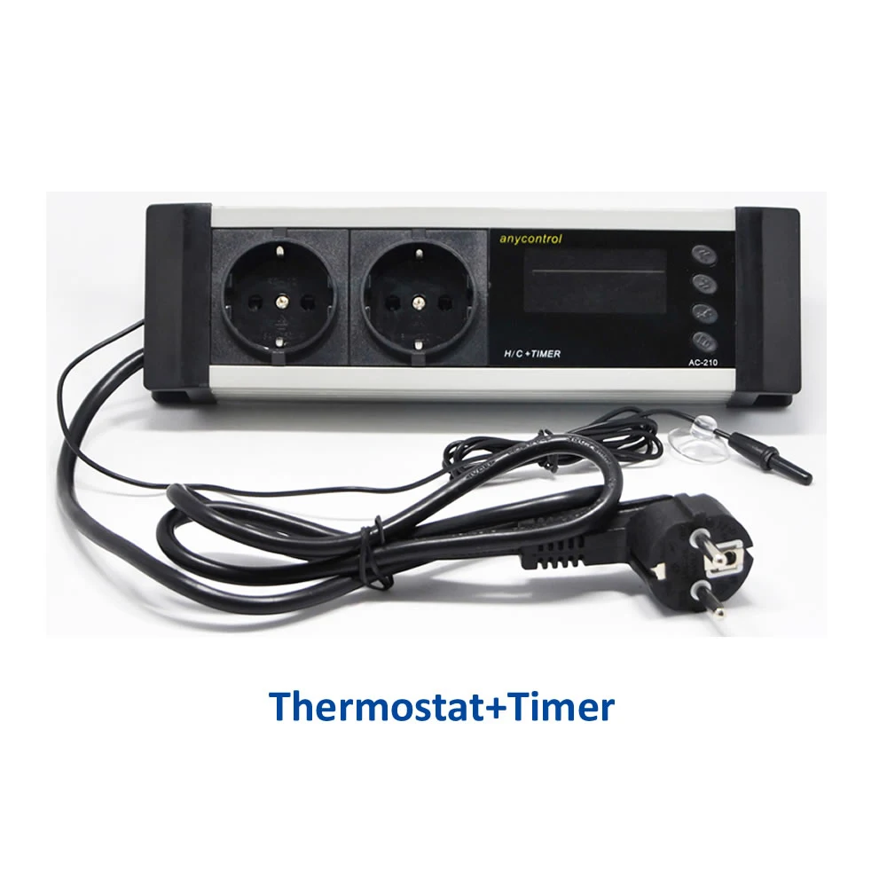 Регулятор температуры термостат для аквариума с водонепроницаемым датчиком|reptile