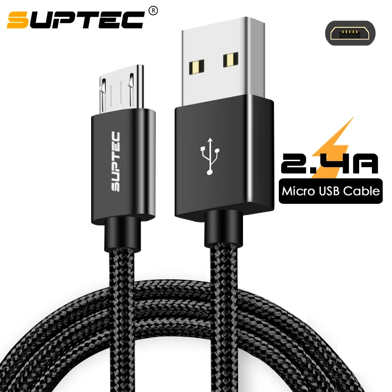 Кабель Micro USB SUPTEC прочные кабели для быстрой зарядки и синхронизации данных Samsung A5