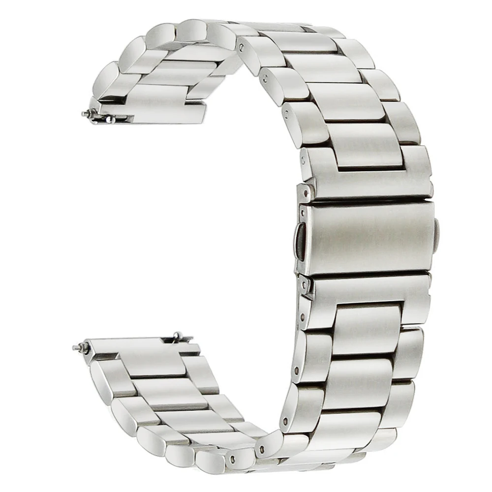 18 мм ремешок для часов из нержавеющей стали + быстросъемные шпильки Huawei/Fit Honor S1