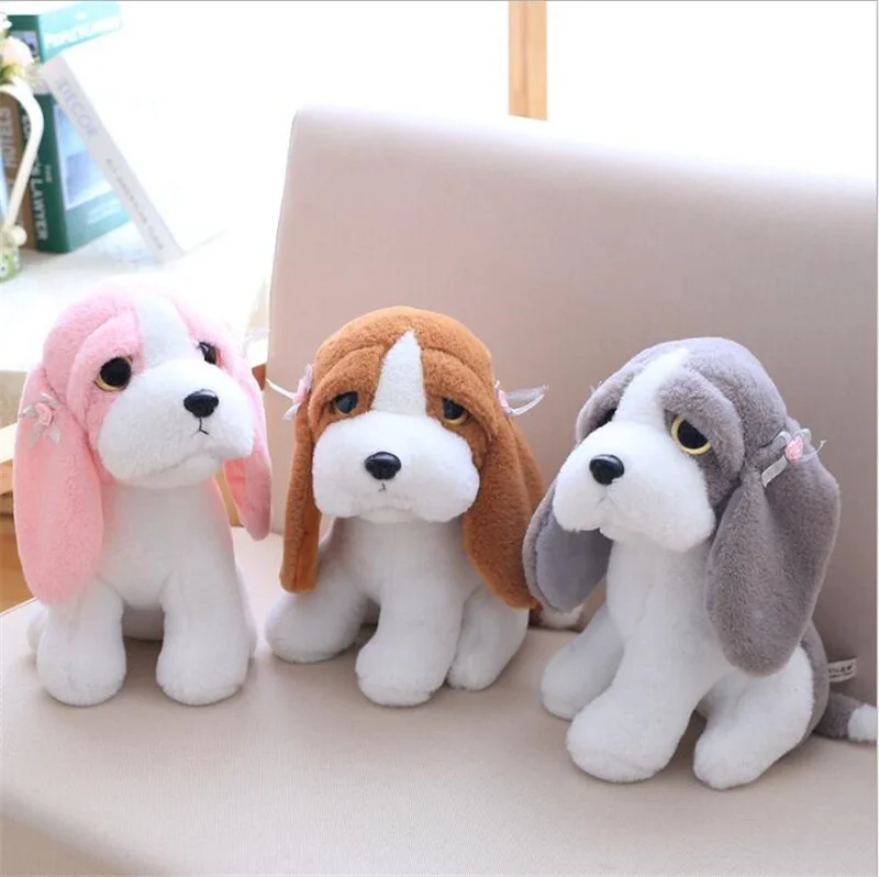 Short dog plush toy unhappy dolls 20CM long ear figures kids gift | Игрушки и хобби