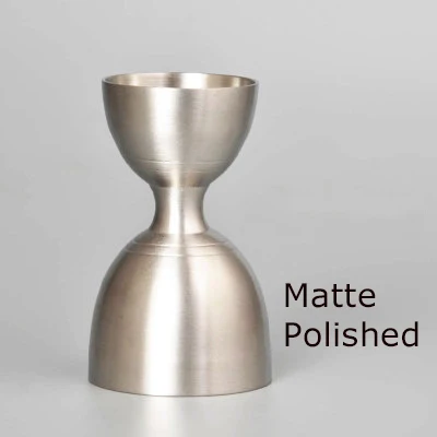 Matte Polished 5 различных поверхности, нержавеющая сталь коммерческий 2 унции./1 oz. Нажмите на изображение для просмотра в полный размер Мерный стаканчик барные инструменты барные принадлежности - Цвет: Matte Polished
