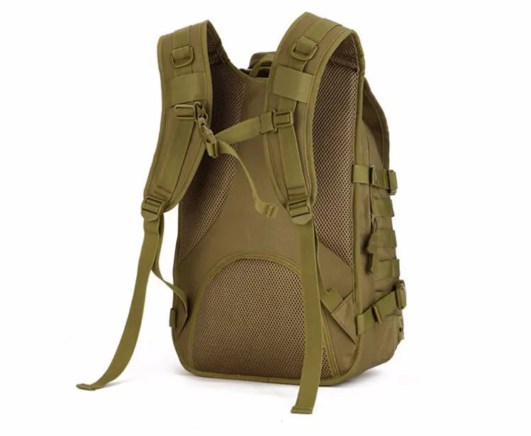 ACU/CP/Black Nylon 40L Tactical Backpack Rucksacks Military Army Bag Men Women Outdoor Waterproof Travel Hiking Camping Bag S413