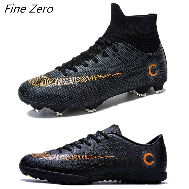 Новинка трендовая обувь для студентов мужские уличные футбольные бутсы взрослых