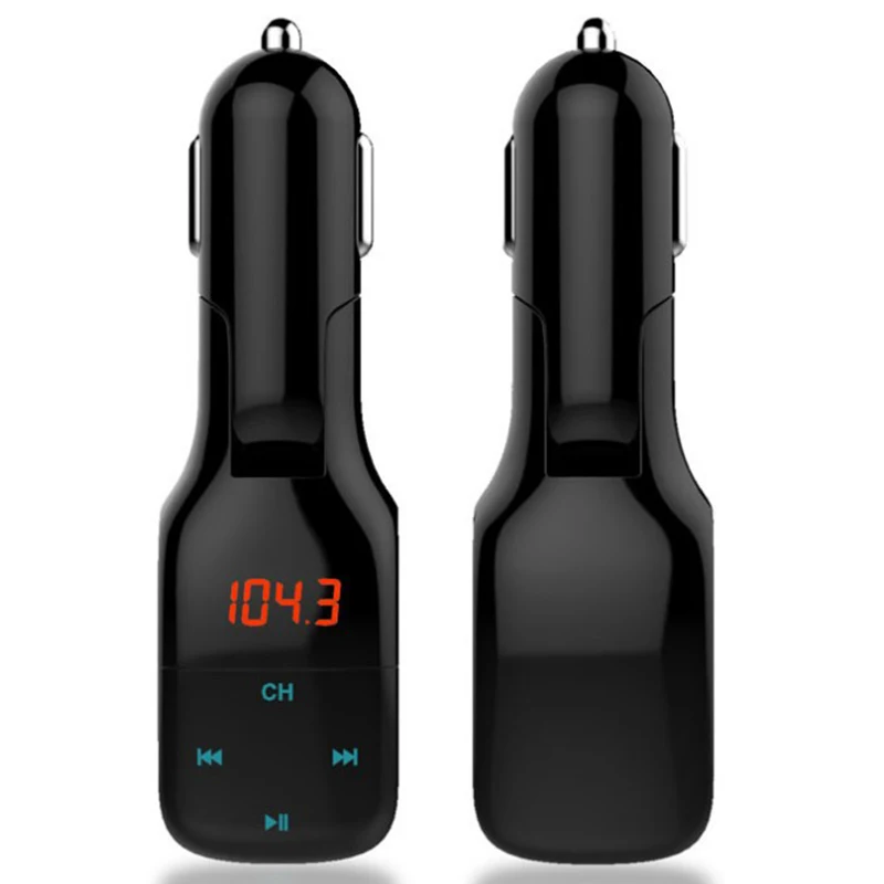 Bluetooth автомобильный набор Handsfree Беспроводной FM передатчик Hands Free Aux автоприемник