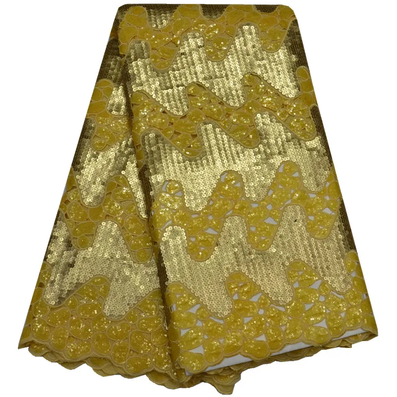 Последней Африканской Кружевной Ткани 2017 Французские Блестки Чистая Высокого