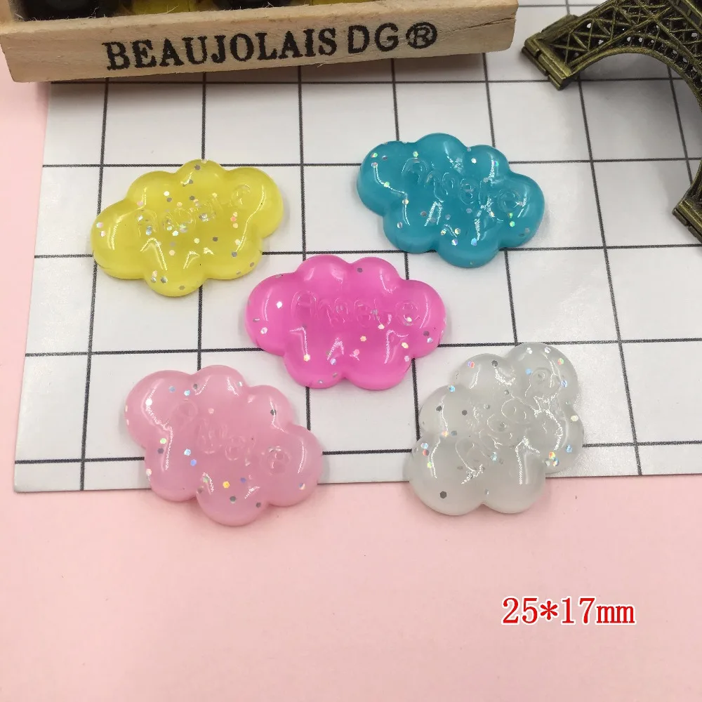 Милый кавайный Лидер продаж миниатюрное облако из смолы искусственная смола для