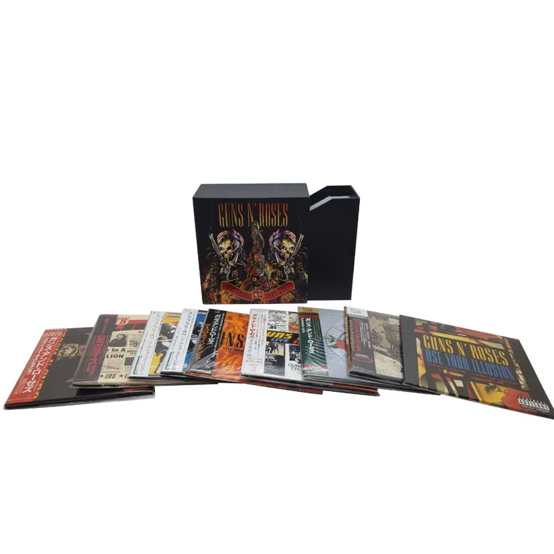 New Box Guns Roses "1987-2011" 9C+2D Japan Edition Set - Drop Ship |