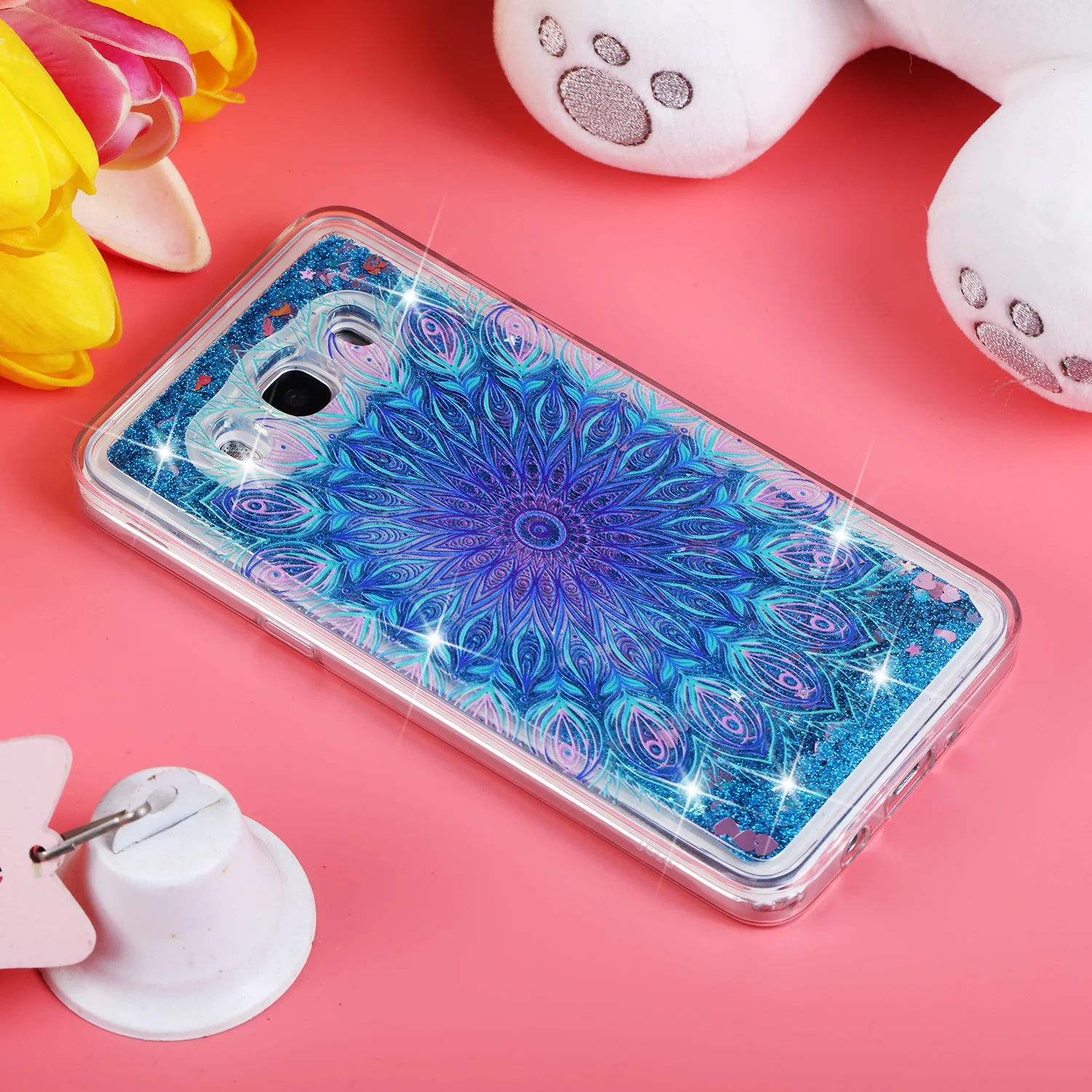 Чехол для телефона samsung J7 J76 J710 для Galaxy J7 SM-J710FN/DS SM-J710FN J710FN/DS J710F динамический жидкий зыбучий песок чехол