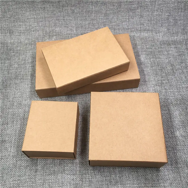 12 шт./лот разные размеры для самостоятельной сборки бумажная коробка кубовидной