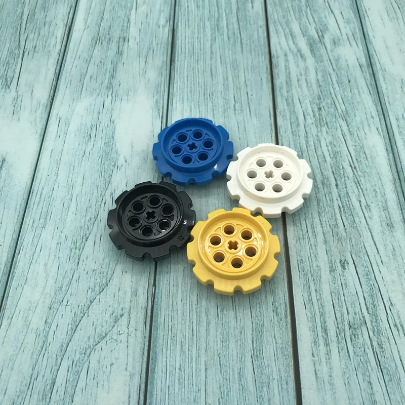 TECHNIC PARTS Technic Звездочка колеса большого гусеничного MOC кирпича совместима с No.57519 DIY