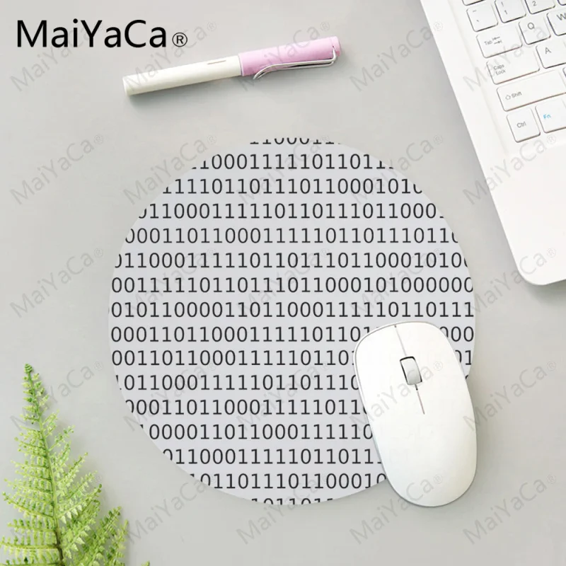MaiYaCa натуральный каучук круглый игровой коврик для мыши низкая цена Хорошее