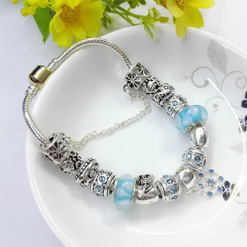 Зодиакальная ходячая лошадка лампа женский браслет аксессуары из сплава