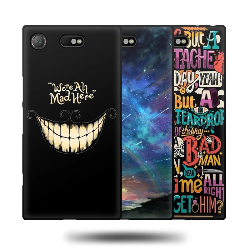 JURCHEN для Sony Xperia XZ1 компактный силиконовый мягкий 3D милый мультяшный задний Чехол