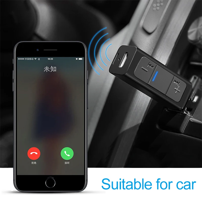 Беспроводной Bluetooth приемник вспомогательный для автомобиля 3 5 мм разъем