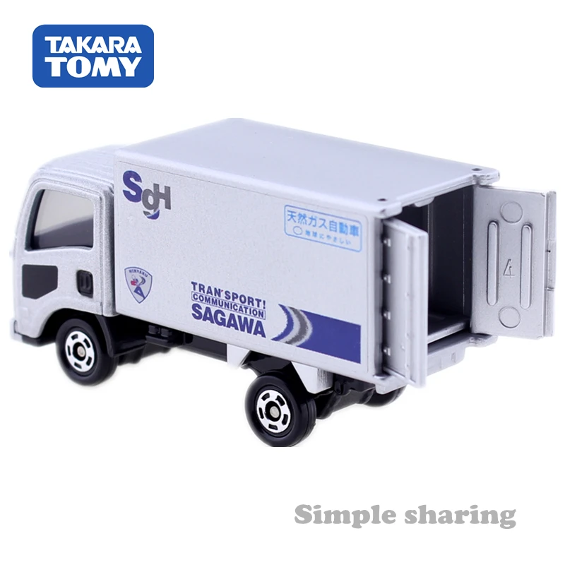 Такара томия томика № 59 ISUZU ELF SAGAWA Экспресс чужой грузовик литый под давлением