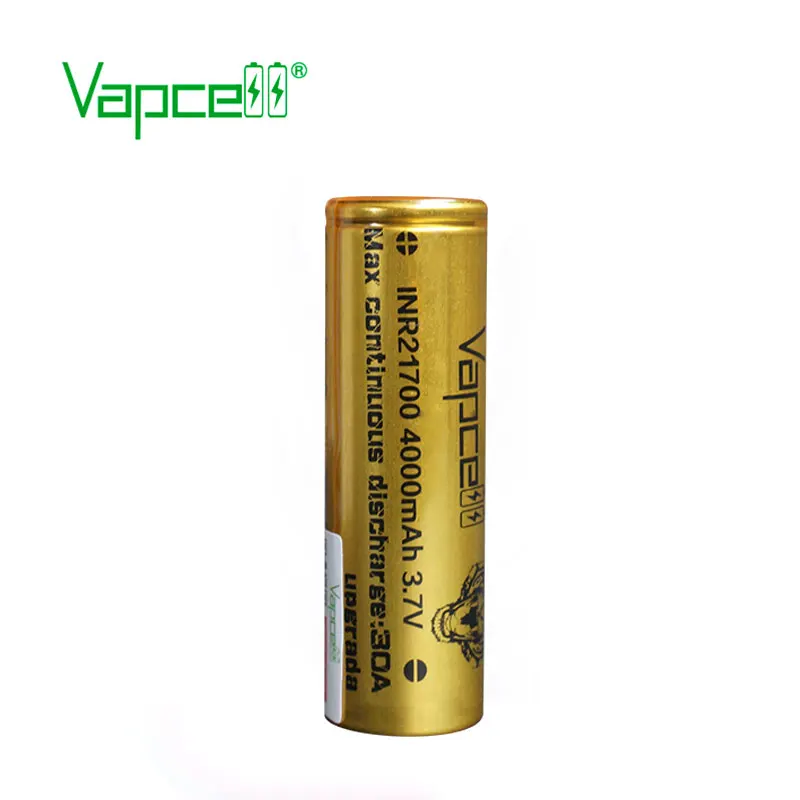 VAPCELL INR21700 батарея 1 шт. 4000 мАч 28A литиевая электрический инструмент 3 7 В vs keeppower