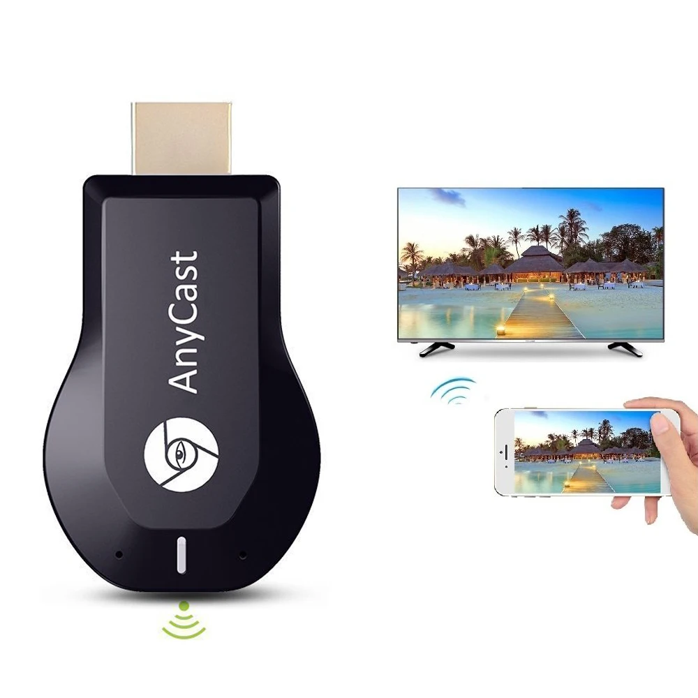 Anycast M4plus M4 Plus Chromecast 2 зеркальное отображение нескольких тв стиков адаптер Mini Android