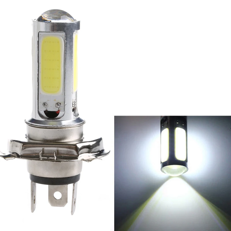 DC 12V белый светильник H4 COB 51 светодиодный 25W лампа для автомобиля источник света