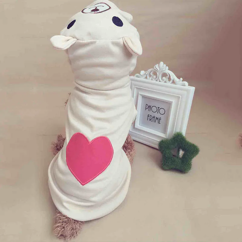 1 шт. зимняя Хлопковая пижама для собак с капюшоном|Пальто и куртки собак| |