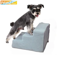 pet stair 3 steps soft removable cover ladder for small dog cat animals detachable multi purpose stair for pet bed sofa car seat