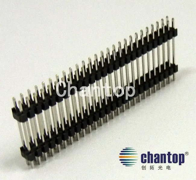 

Free shipping 2X26P 2.0mm pitch Double Row Double Plastic Pin Header Strip connector for led display /electronic 37pcs/lot
