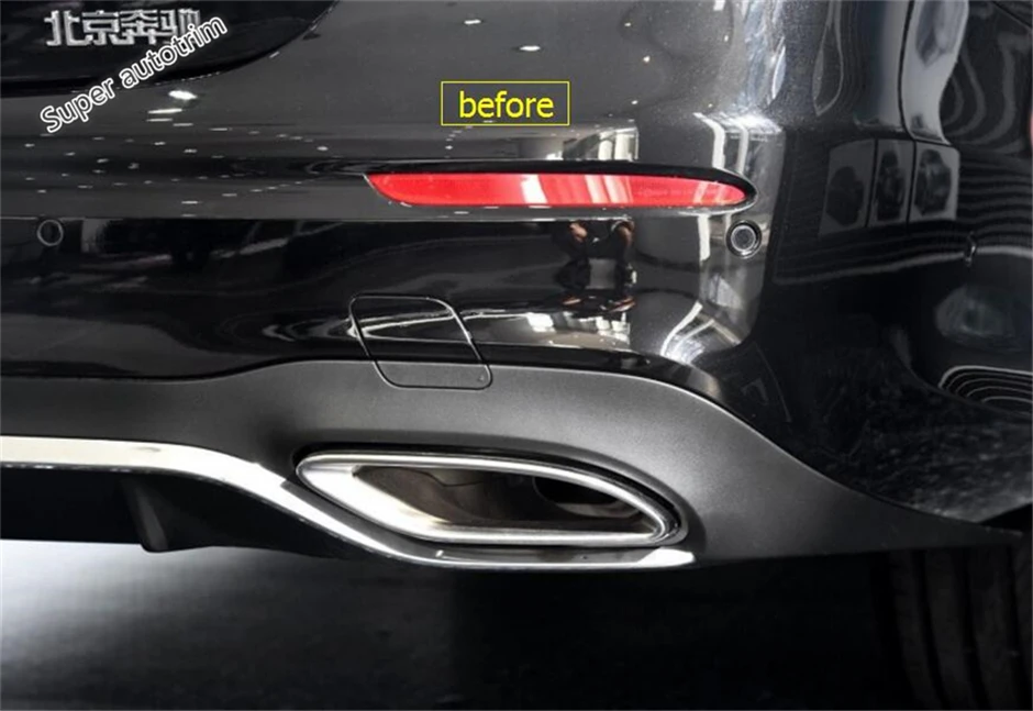 Хромированные задние противотуманные фары Lapetus Накладка для фар Mercedes Benz E Class W213