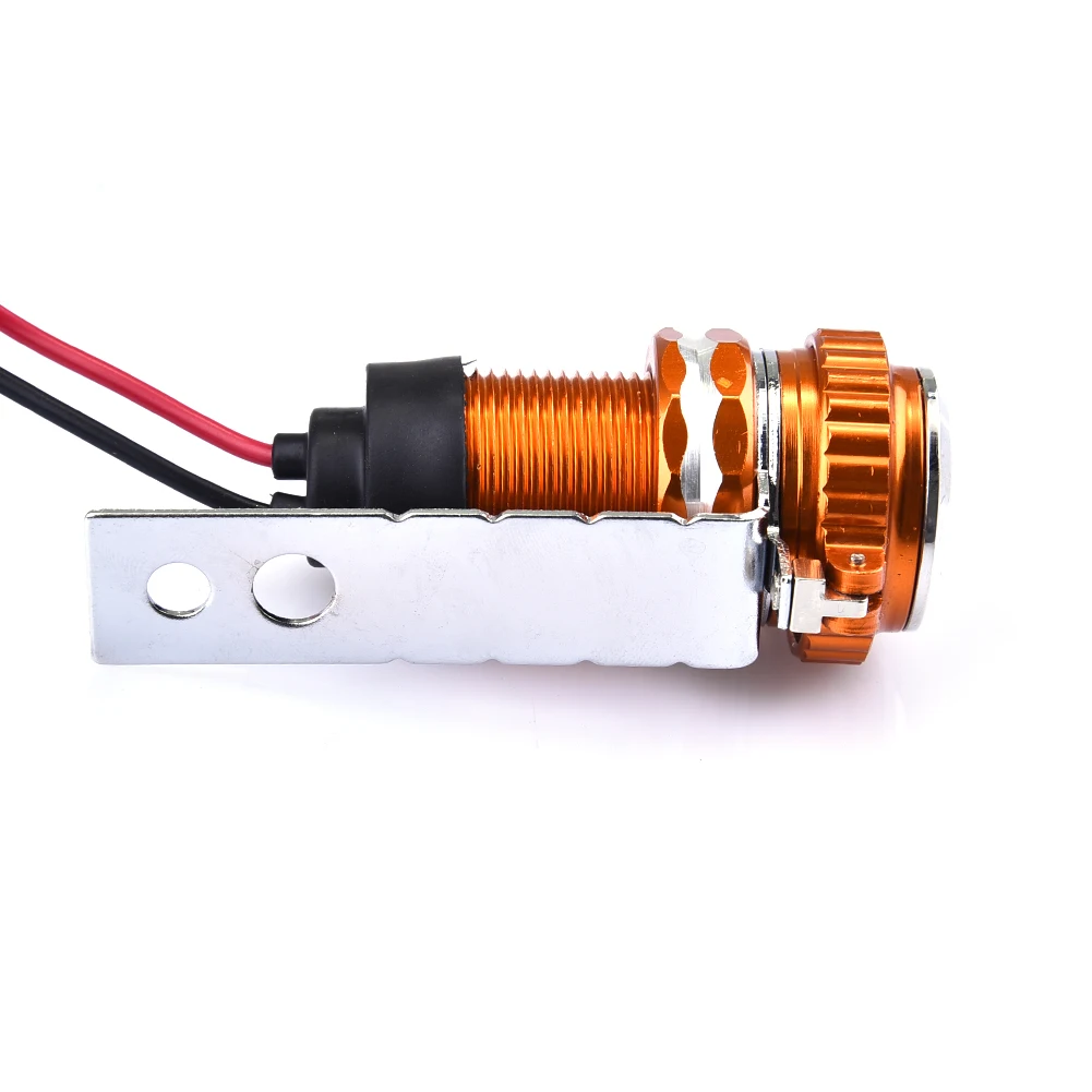 12V Мотоцикл модифицированные аксессуары в машину с USB, туманный распылитель с часы Зарядное устройство Водонепроницаемый мобильного телефона Зарядное устройство прикуриватель USB мото