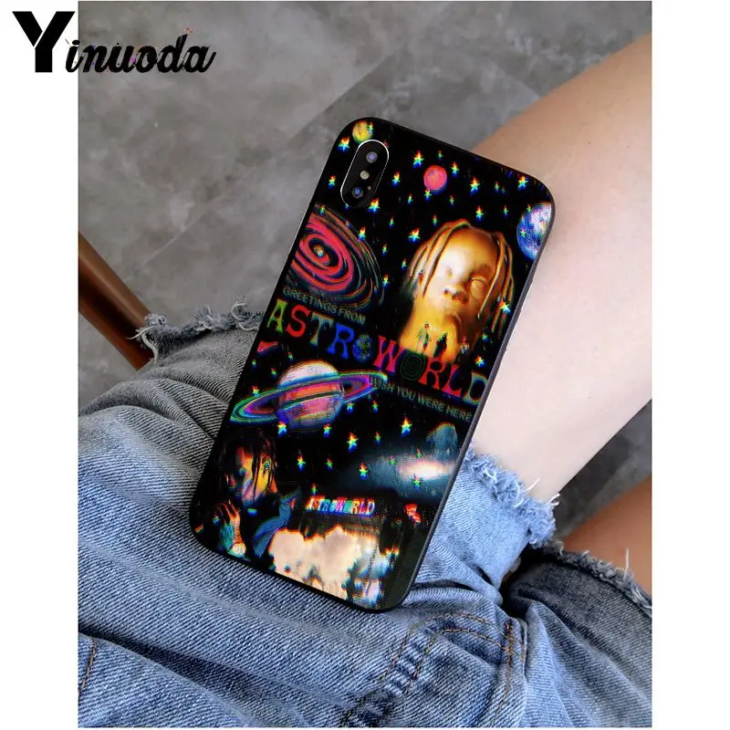 A16 Yinuoda с изображением Трэвиса Скотта astroworld TPU мягкий чехол для мобильного телефона Apple iPhone 8 7 6 6S Plus X XS MAX 5 5S SE XR - Цвет: A16