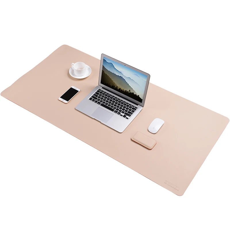 Bestjing 120x60cm PU Leather Gaming Mouse Pad Double Sided Design Computer Laptop Table Desk Protector For Office &amp Home | Компьютеры и