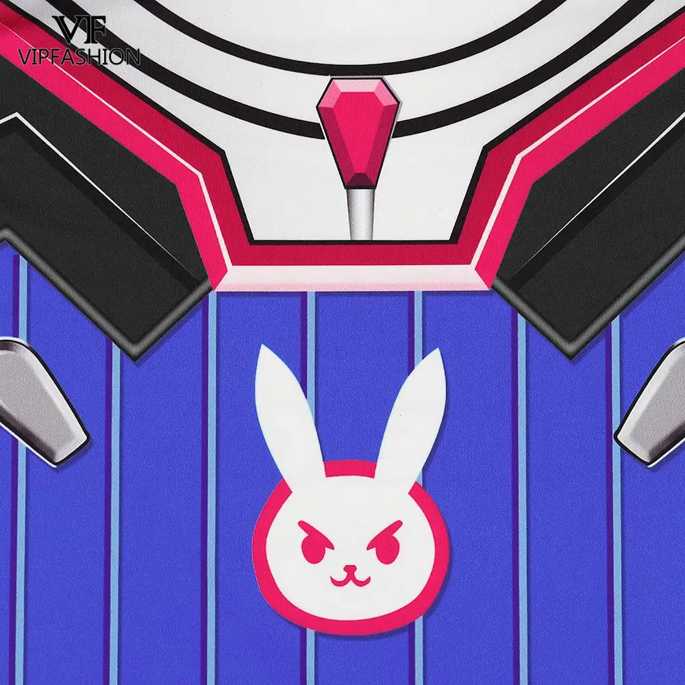 VIP Мода 2019 горячая Распродажа модные 3D с принтом &quotмультгерои&quot D.Va костюмы