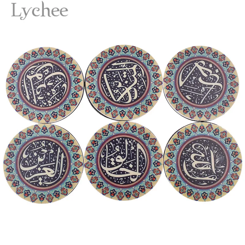 Lychee Life 6 шт. ислама Коран магнит на холодильник креативные магниты домашнее