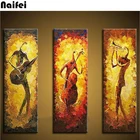 Набор для алмазной вышивки сделай сам, картина из квадратных и круглых страз, с абстрактным рисунком танцора, вышивка крестиком, стразы, мозаичный Декор