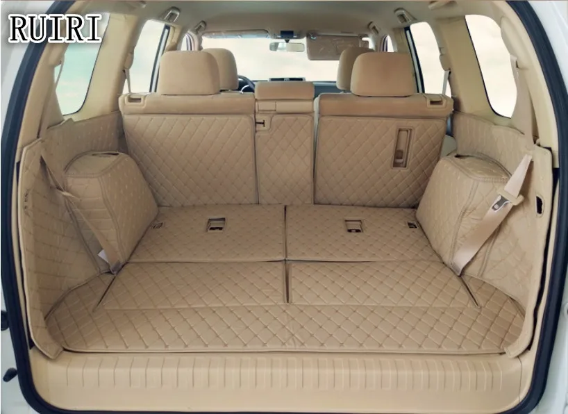 Полный Комплект ковриков для багажника автомобиля Toyota Land Cruiser Prado 150 7 местные 2019