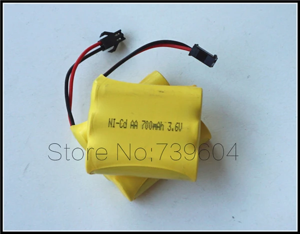 В Класс 3 6 V 700MAH AA Ni-CD Перезаряжаемые платные Батарея для игрушечные камеры