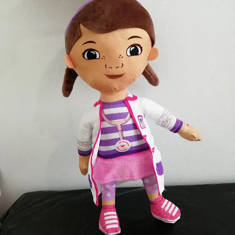 30 см Doc McStuffins игрушка Hallie Бегемот мягкие животные плюшевые игрушки для девочек подарок