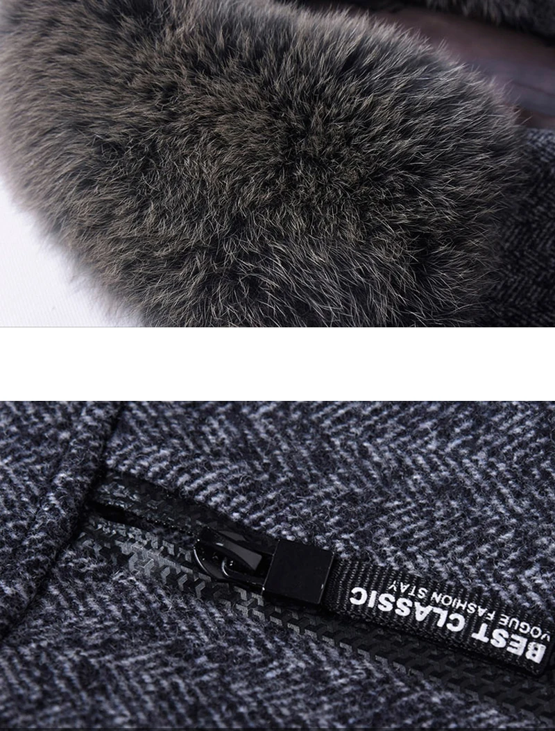 2018 новое зимнее стильное платье модное тонкое мужское шерстяное пальто с